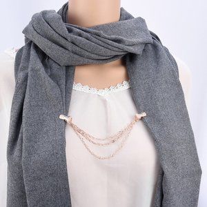 Sweater,  Blouse,  Shawl  Clips ~ 3 Tiers ~ Gold